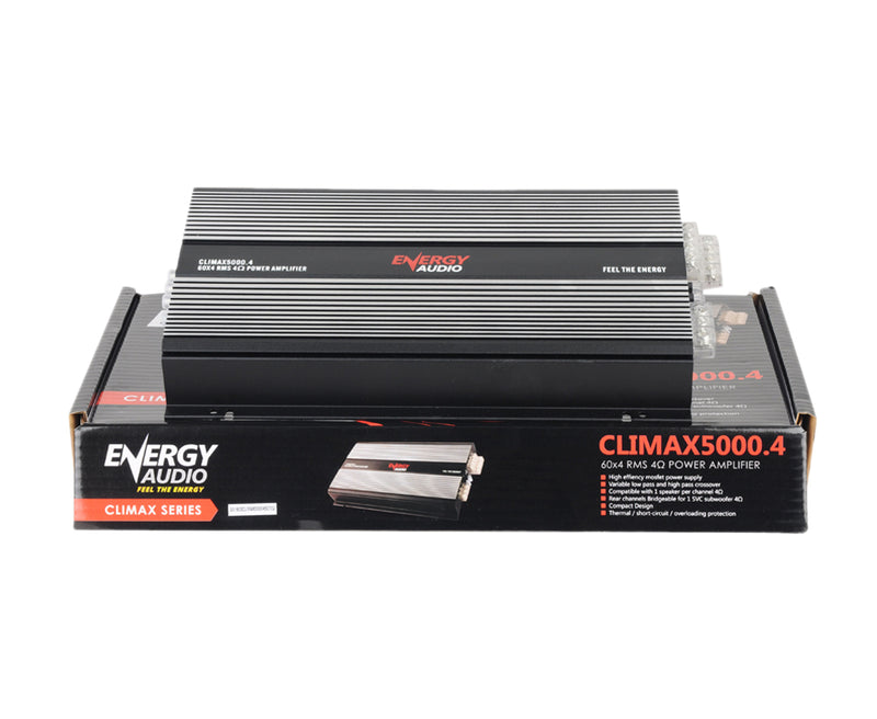 Energy Audio CLIMAX5000.4 4-Channel Amplifier