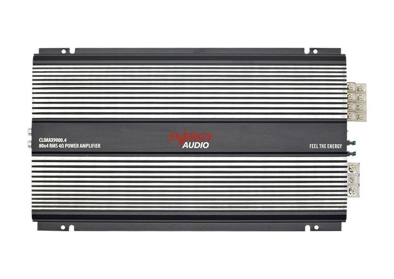 Energy Audio CLIMAX9000.4 80WX4 4-Channel Amplifier
