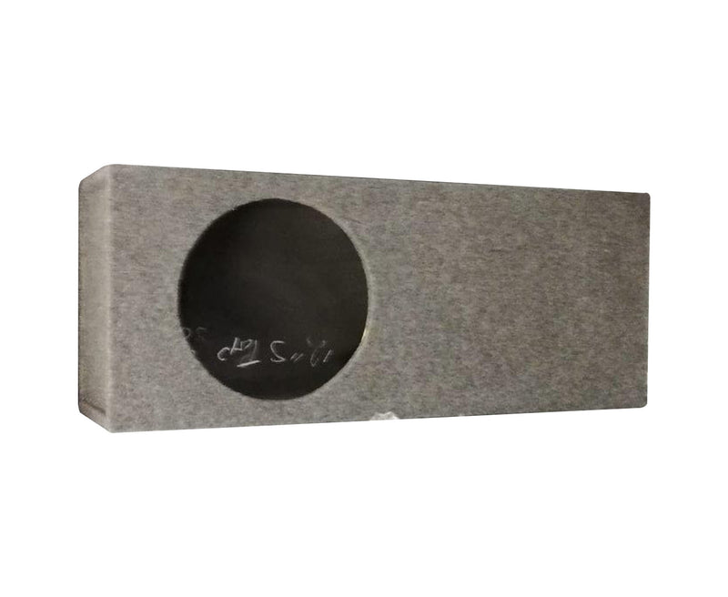 12" Single Carpet Subwoofer Box with Top Slot