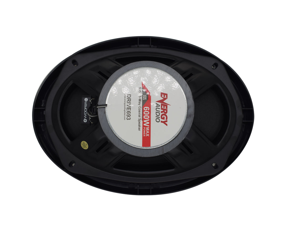 Energy Audio DRIVE693 3-Way 600W Coaxial 6x9 Speakers