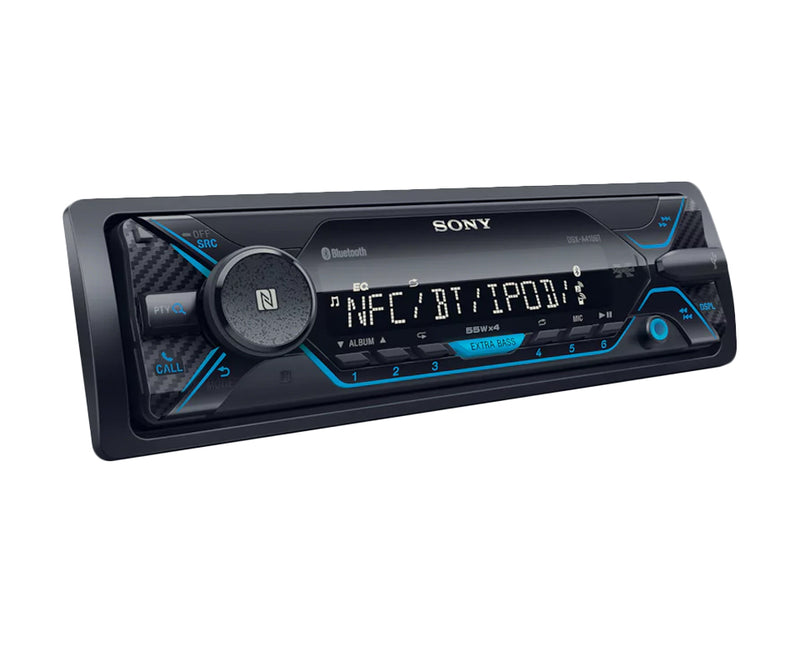 Sony DSX-A410BT Bluetooth/USB/AUX Single Din Media Player
