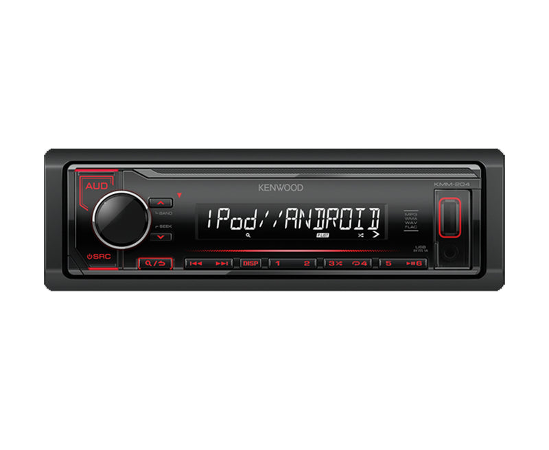 Kenwood KMM-204 iPod/iPhone/USB/AUX Digital Media Receiver