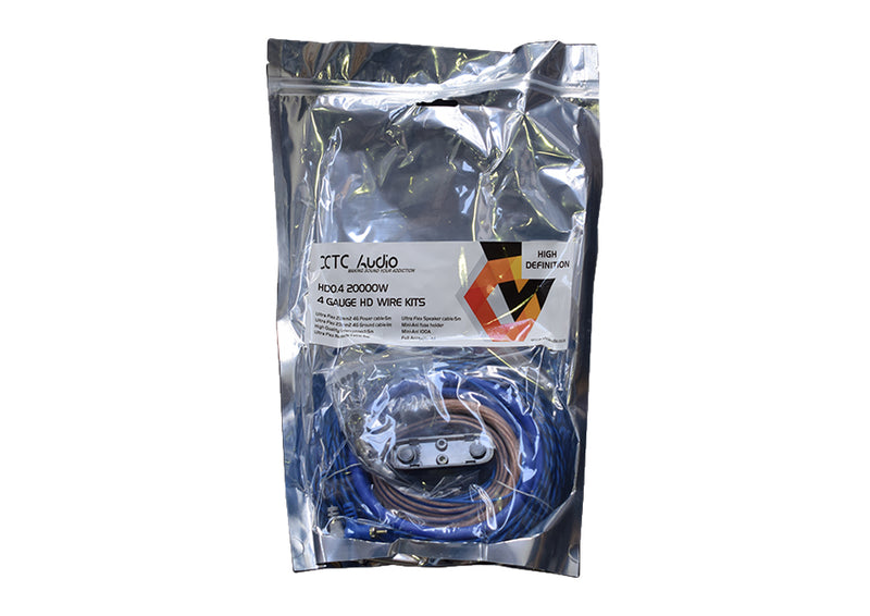XTC Audio 4 Gauge Wiring Kit