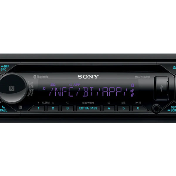 SONY MEX-N5300BT BT/CD/USB/AUX Single Din Radio