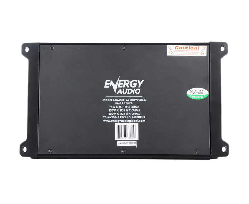 Energy Audio MIGHTY7500.5 5-Channel Amplifier