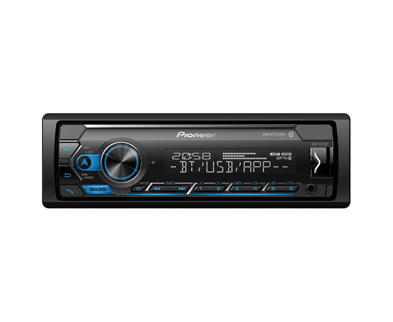 Pioneer MVH-S325BT Bluetooth/USB/AUX Single Din Media Player