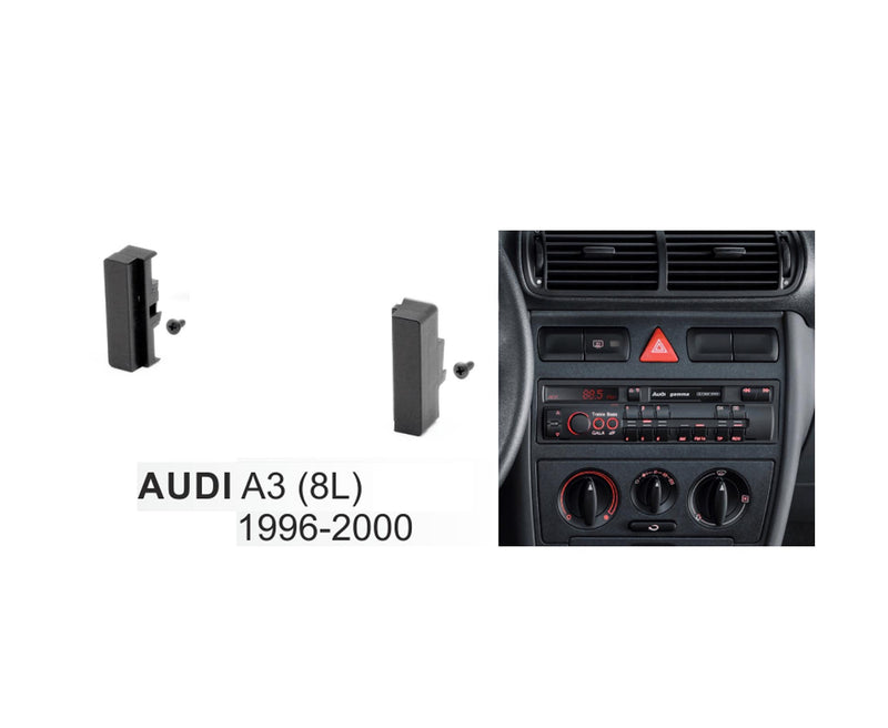Audi A3 (8L) 1996 - 2000 Single Din Trimplate