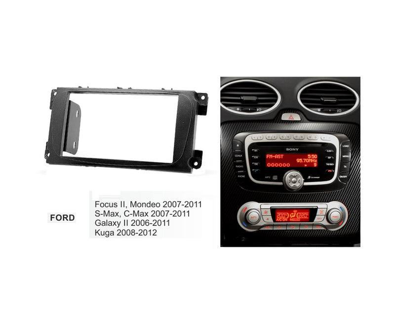 Ford Focus II/Kuga Double Din Trimplate
