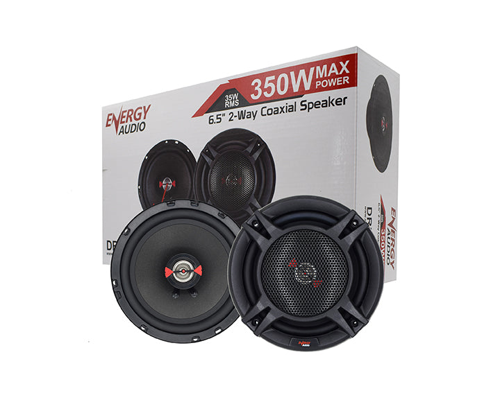 Energy Audio DRIVE652 350W 2-Way 35W RMS Coaxial 6.5" Speakers