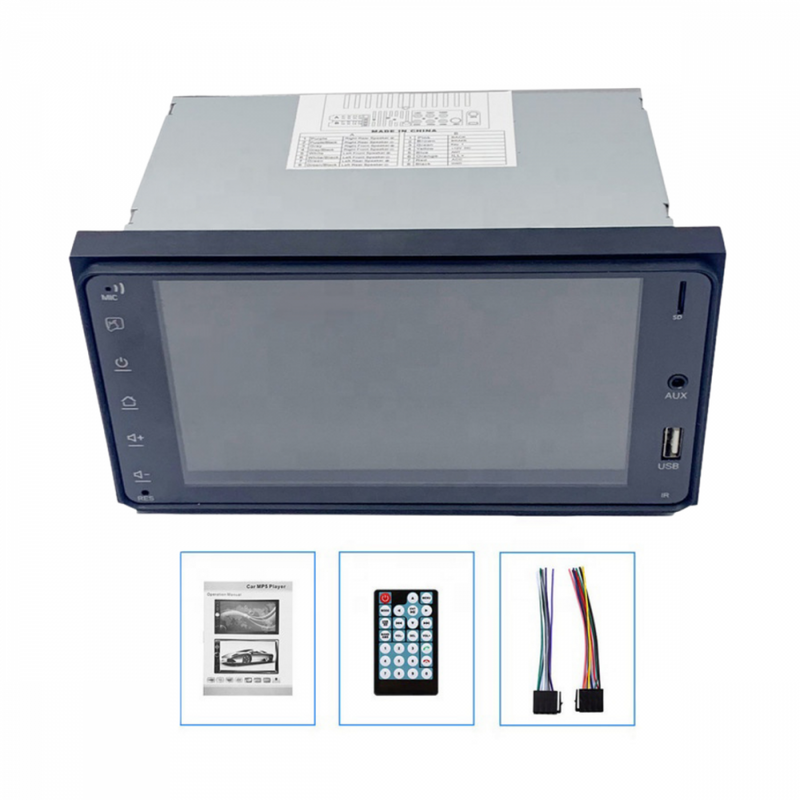 Ice Power OEM Toyota Universal IPX-7043 7" Double Din BT/SD/USB/AUX Media Player